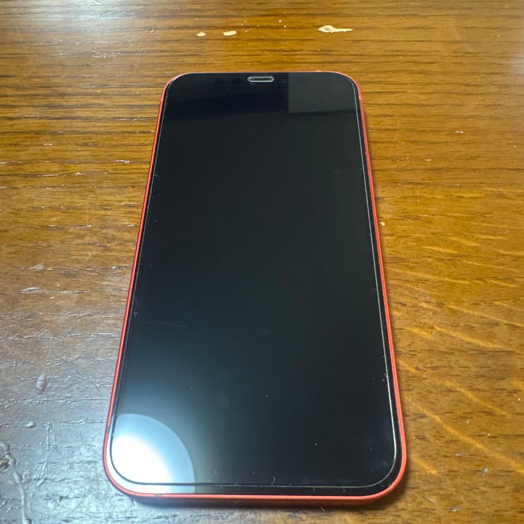 ジャンク品　iPhone12mini RED