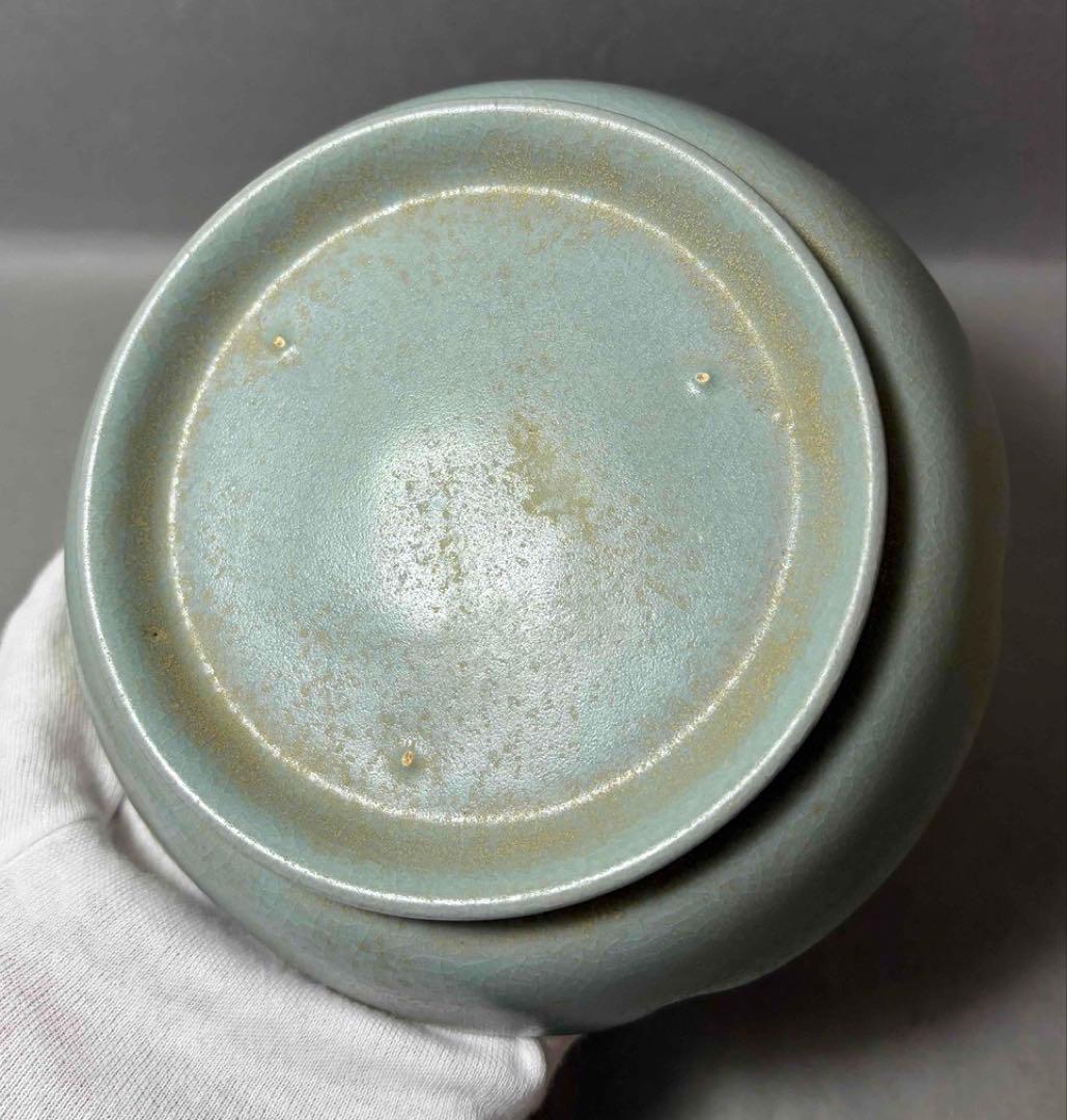 中国 輪花形平洗筆(皿)　f2251102