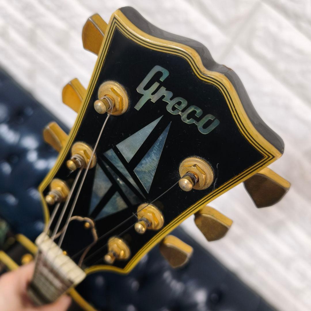 【希少】Greco ミントコレクション レスポールカスタム O切れロゴ グレコ