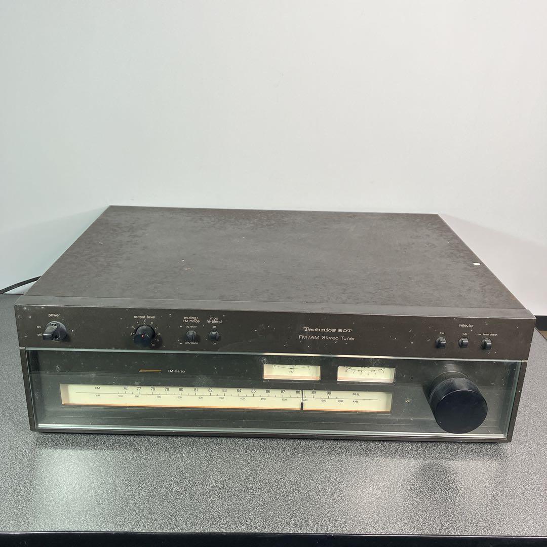 Technics ST-8080 FM/AMチューナー 松下電器　通電確認のみ