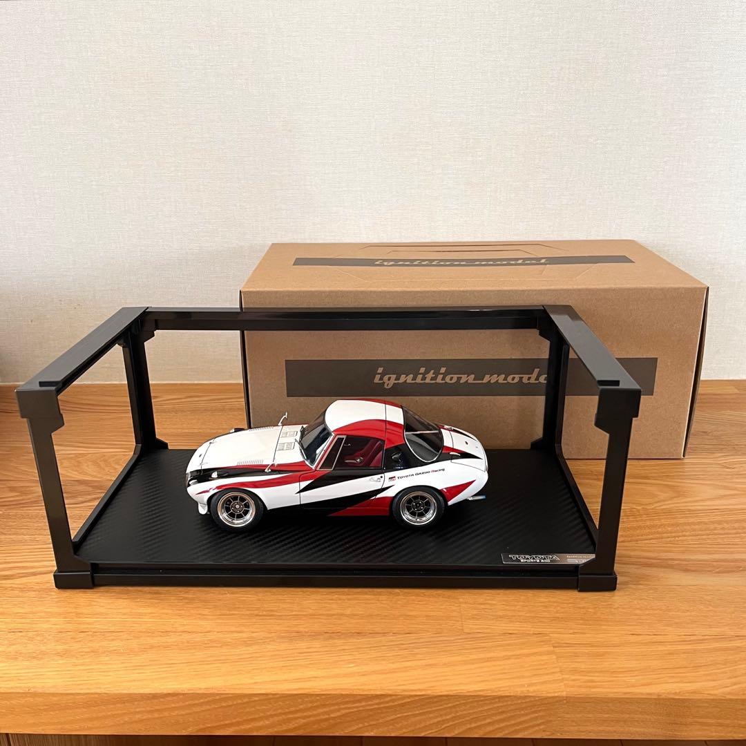 【ミニカー 美品】1/18 イグニッションモデル トヨタ スポーツ 800
