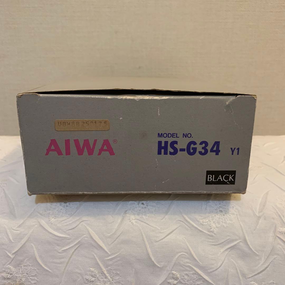 AIWA HS-G34 カセットプレーヤー　SUPER BASS 箱有り！珍品！