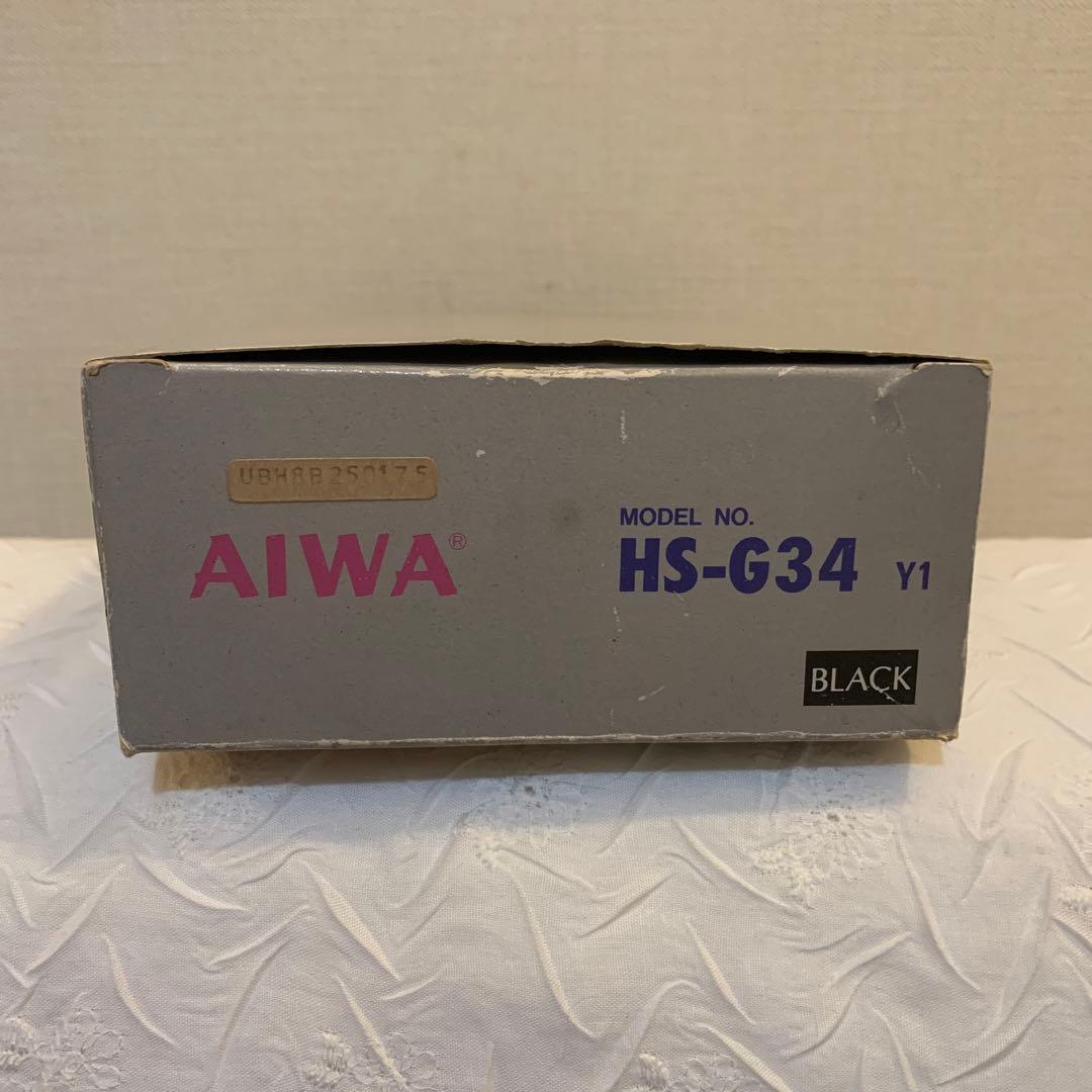 AIWA HS-G34 カセットプレーヤー　SUPER BASS 箱有り！珍品！