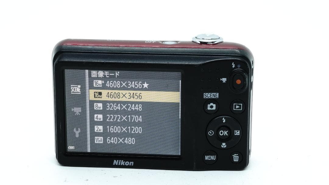 【T2140】 Nikon COOLPIX A10 レッド ニコン クールピクス