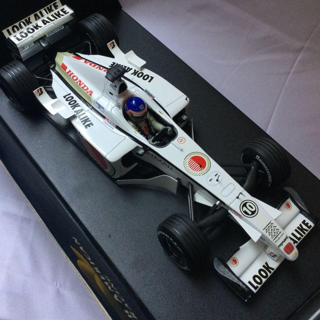 BAR HONDA 03 ビルヌーブ 1/18 MINICHAMPS ホンダF1