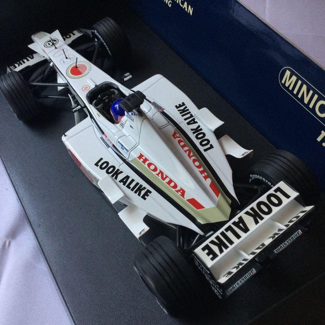 BAR HONDA 03 ビルヌーブ 1/18 MINICHAMPS ホンダF1