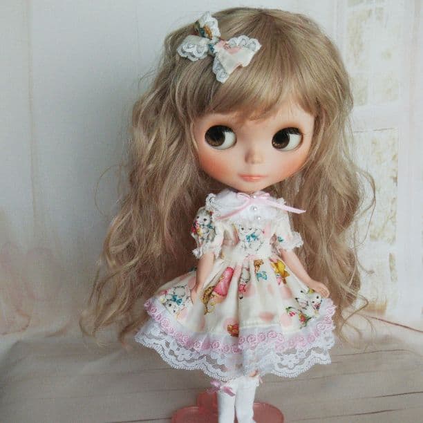 リカちゃん ハンドメイドドレス No.103