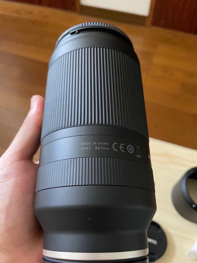 タムロン70-300mm F/4.5-6.3Di III RXDフィルターおまけ