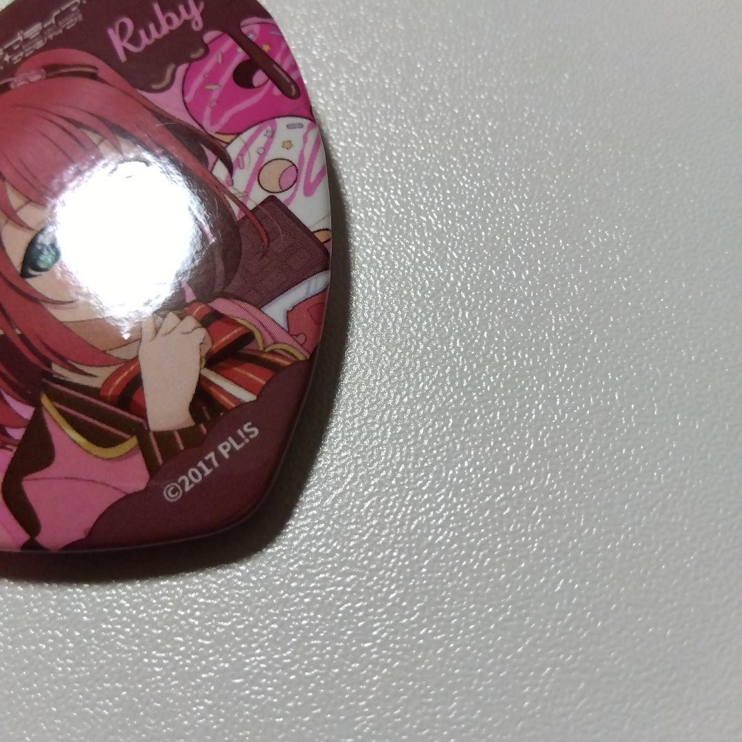 【ラブライブ！】黒澤ルビィ ハート セブンネット限定 缶バッジ