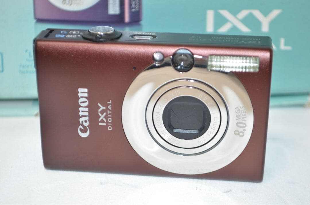 超美品 IXY DIGITAL 20 IS ブラウン 即日発送 Canon