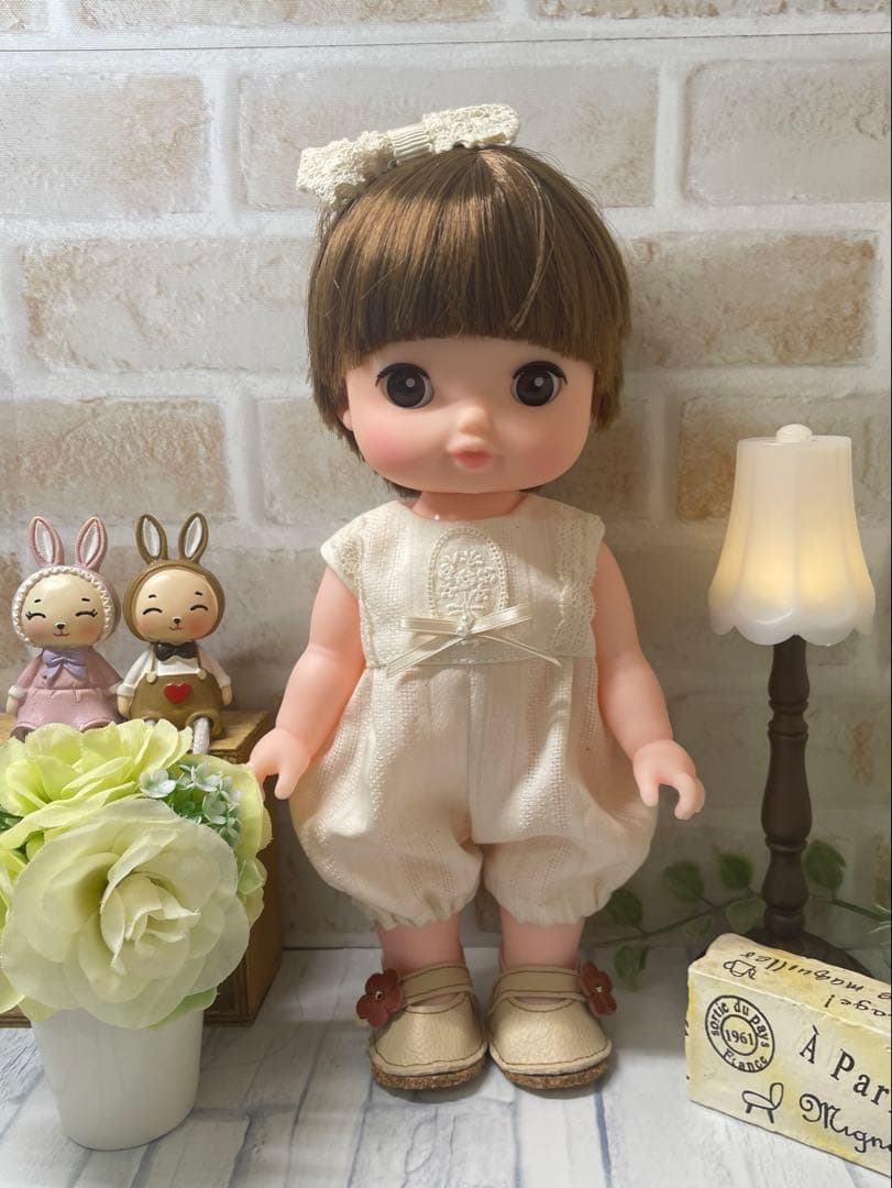 【スペシャル価格】ソランちゃん♡レミンちゃん♡生成りコーデペアセット#383