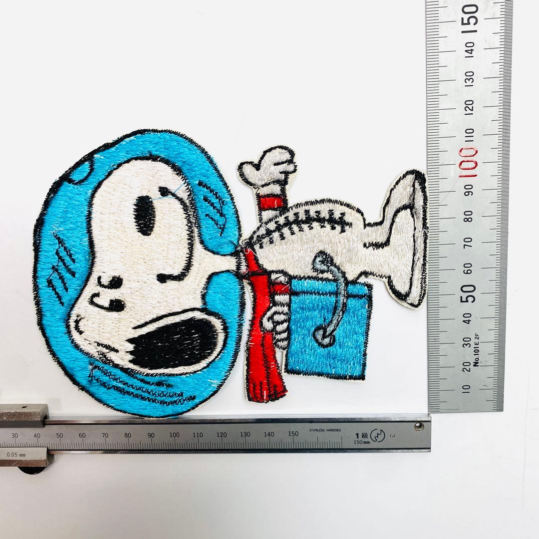 スヌーピー ワッペン パッチ ベトナム戦争 ナム戦 ミリタリー 横振り刺繍ミシン