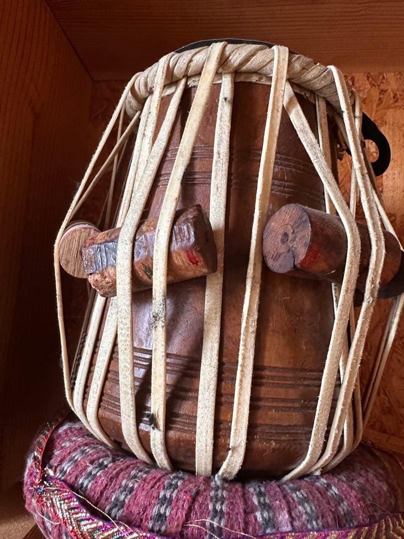 タブラ 大・小セット　インド民族楽器