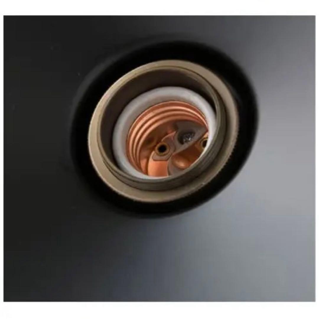 ペンダントライト(ディスク)ブラック×2点セット