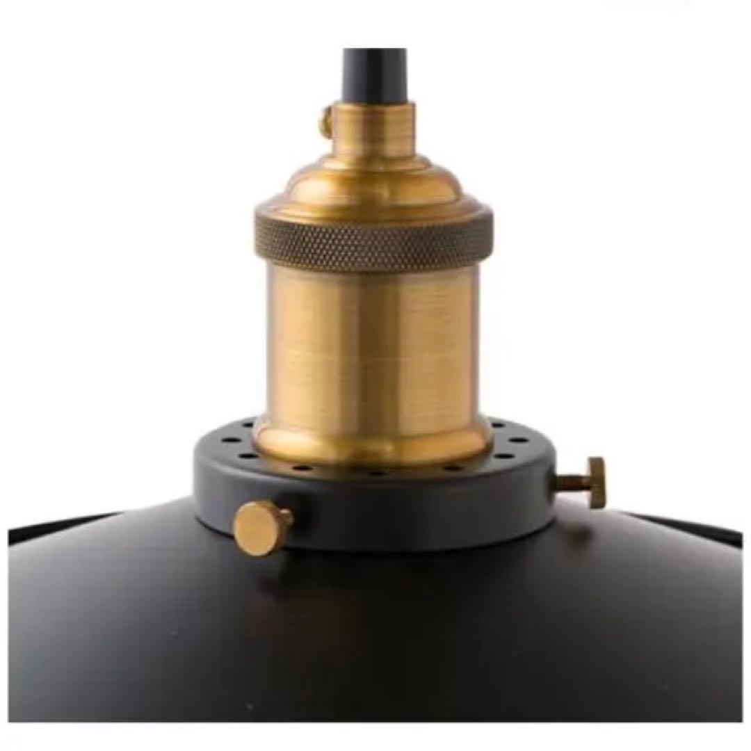 ペンダントライト(ディスク)ブラック×2点セット