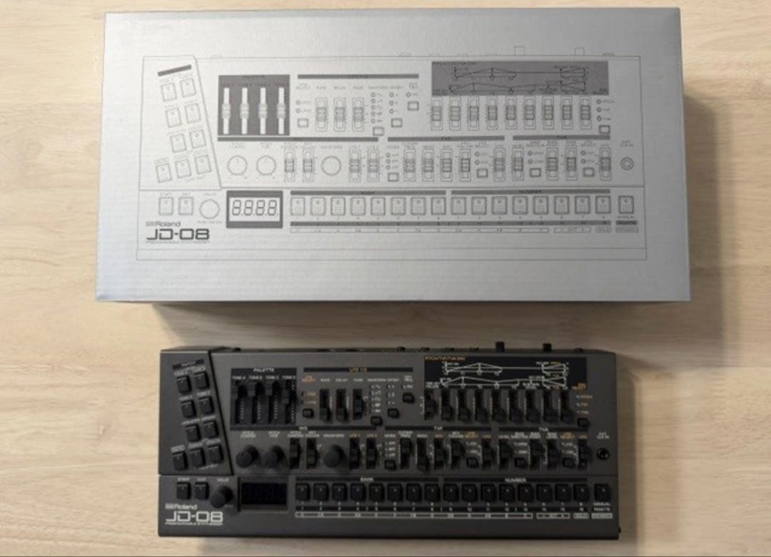 Roland Boutique JD-08 K-25M 専用鍵盤ユニット付