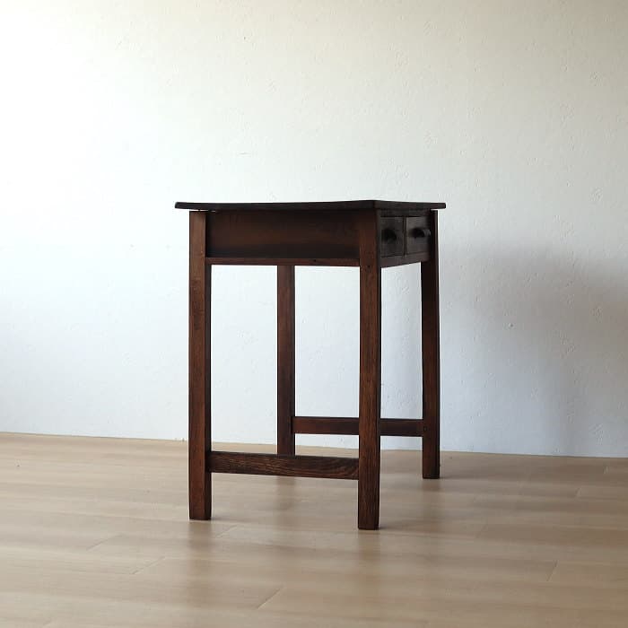 アンティーク レトロ 平机 古家具 木製 ヴィンテージ 学童デスク