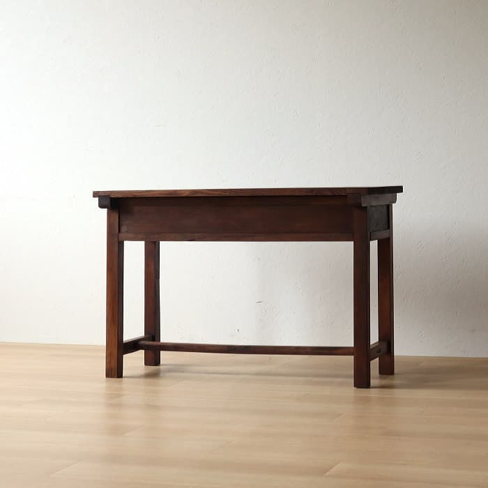 アンティーク レトロ 平机 古家具 木製 ヴィンテージ 学童デスク