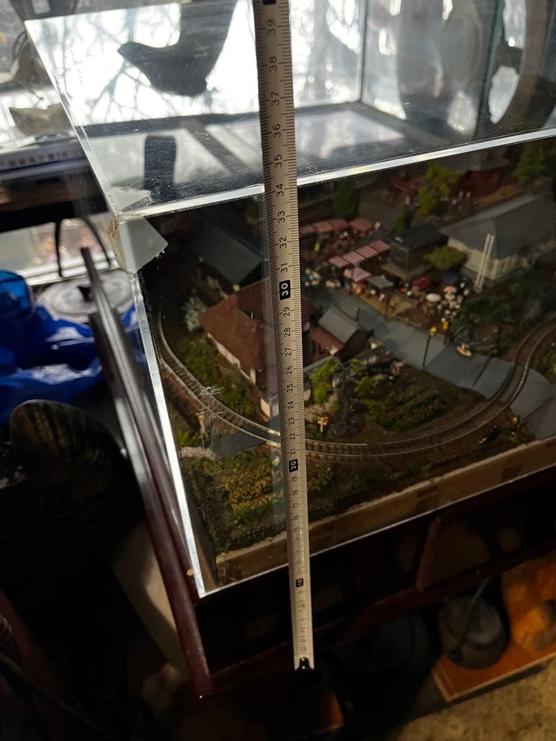 Nゲージ 鉄道模型 鉄道模型 Nゲージジオラマ アクリルケース付き