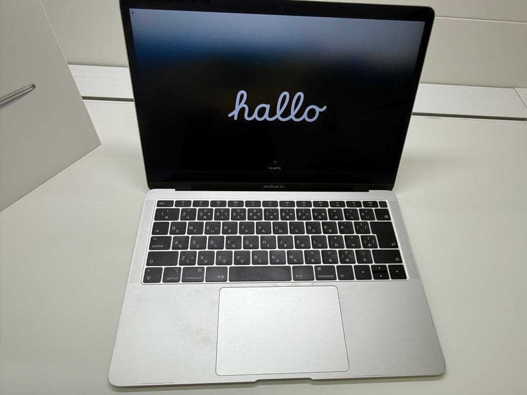 MacBook Air 2018,シルバー,16GB,256GB