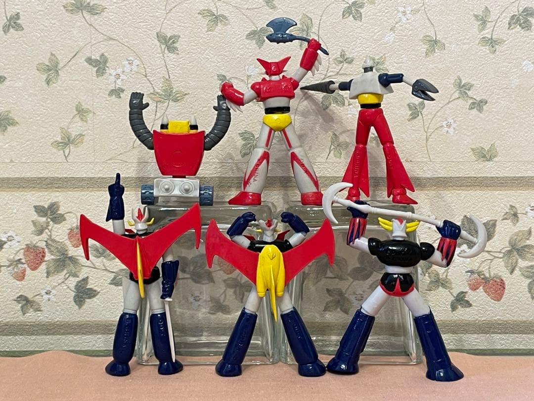 HGガシャポン　スーパーロボット大全集1 マジンガーz 他　全6種セット