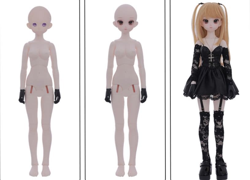 AS05 BJD 1/4 ドール本体 CoCo　球体関節人形 ハンドメイド