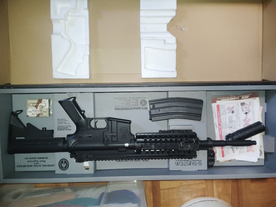 今月中だけ特価　中古品　東京マルイ　Ｍ４　S-SYSTEM 電動ガン ブラック