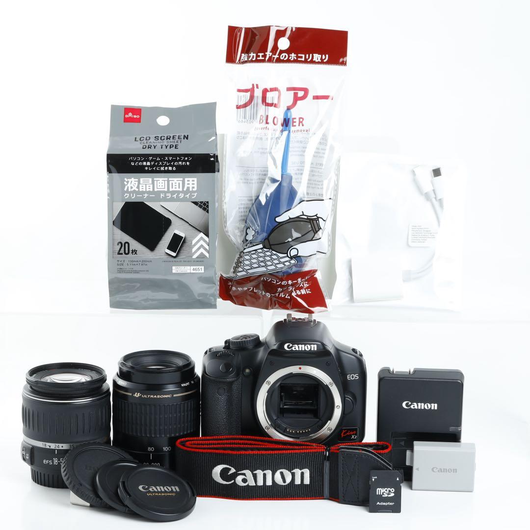 Canon EOS kiss x2★春の入学♪入園♪　ダブルレンズ