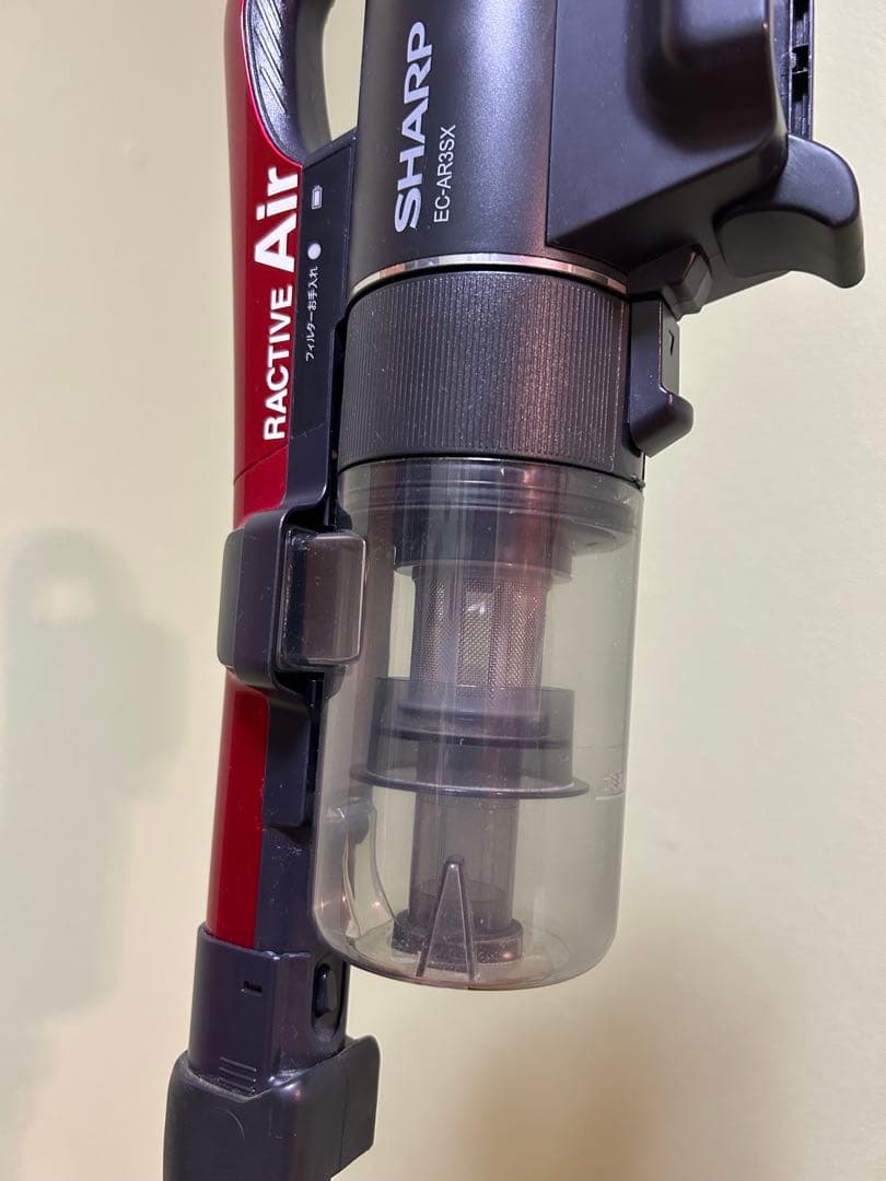 コードレスクリーナー RACTIVE Air EC-AR3SX バッテリー2個