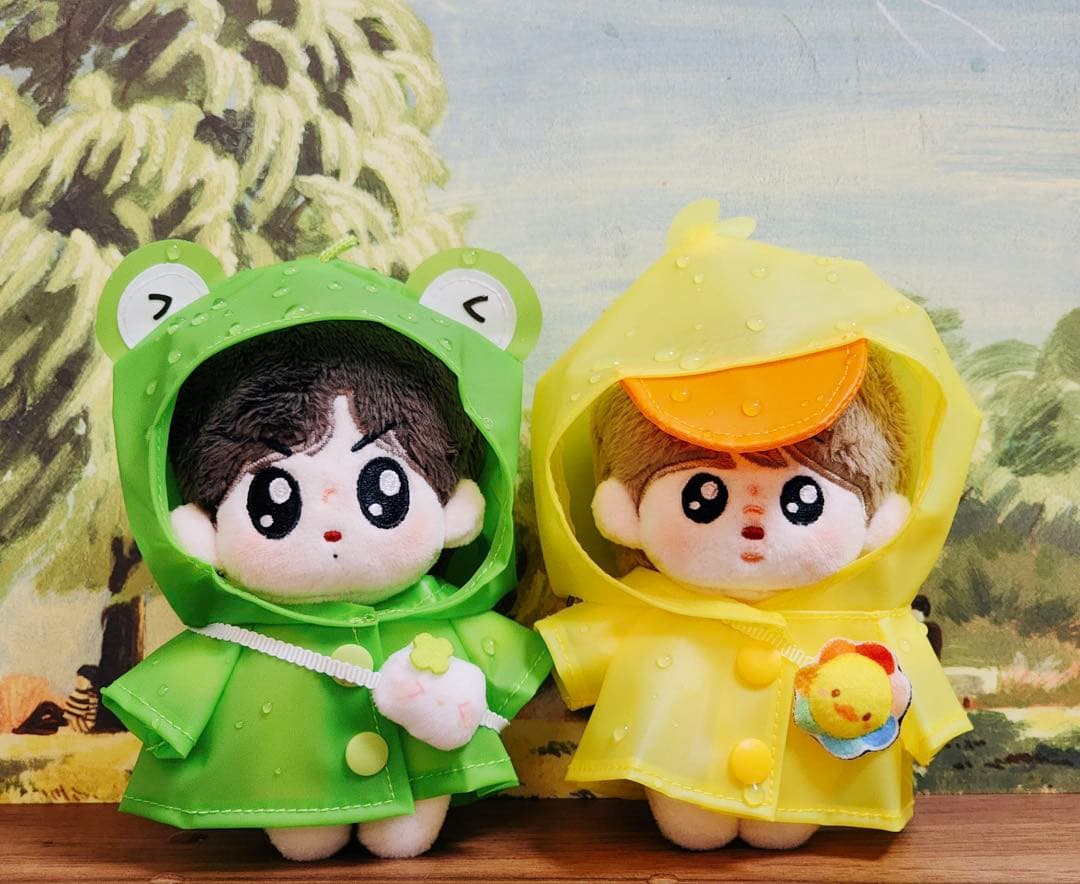 BTS ジミン ジョングク マスター マスタニム 10cm ぬいぐるみ 洋服