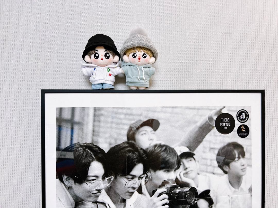 BTS ジミン ジョングク マスター マスタニム 10cm ぬいぐるみ 洋服