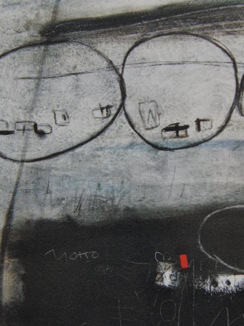 鴨下葉子、それぞれ、希少な額装用画集より、新品高級額装付、状態良好