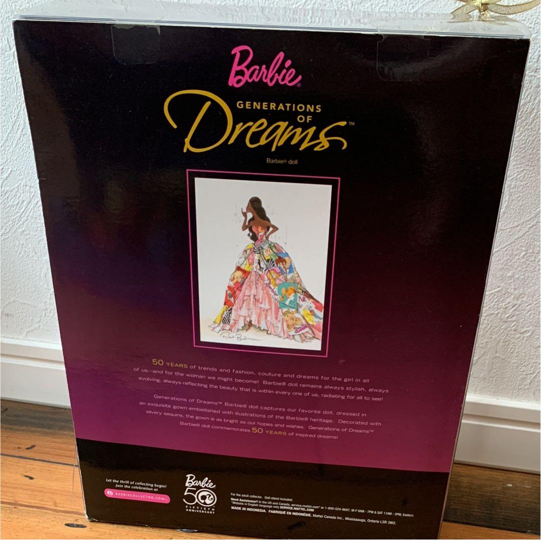 バービー barbie アフリカンアメリカン 50thアニバーサリー