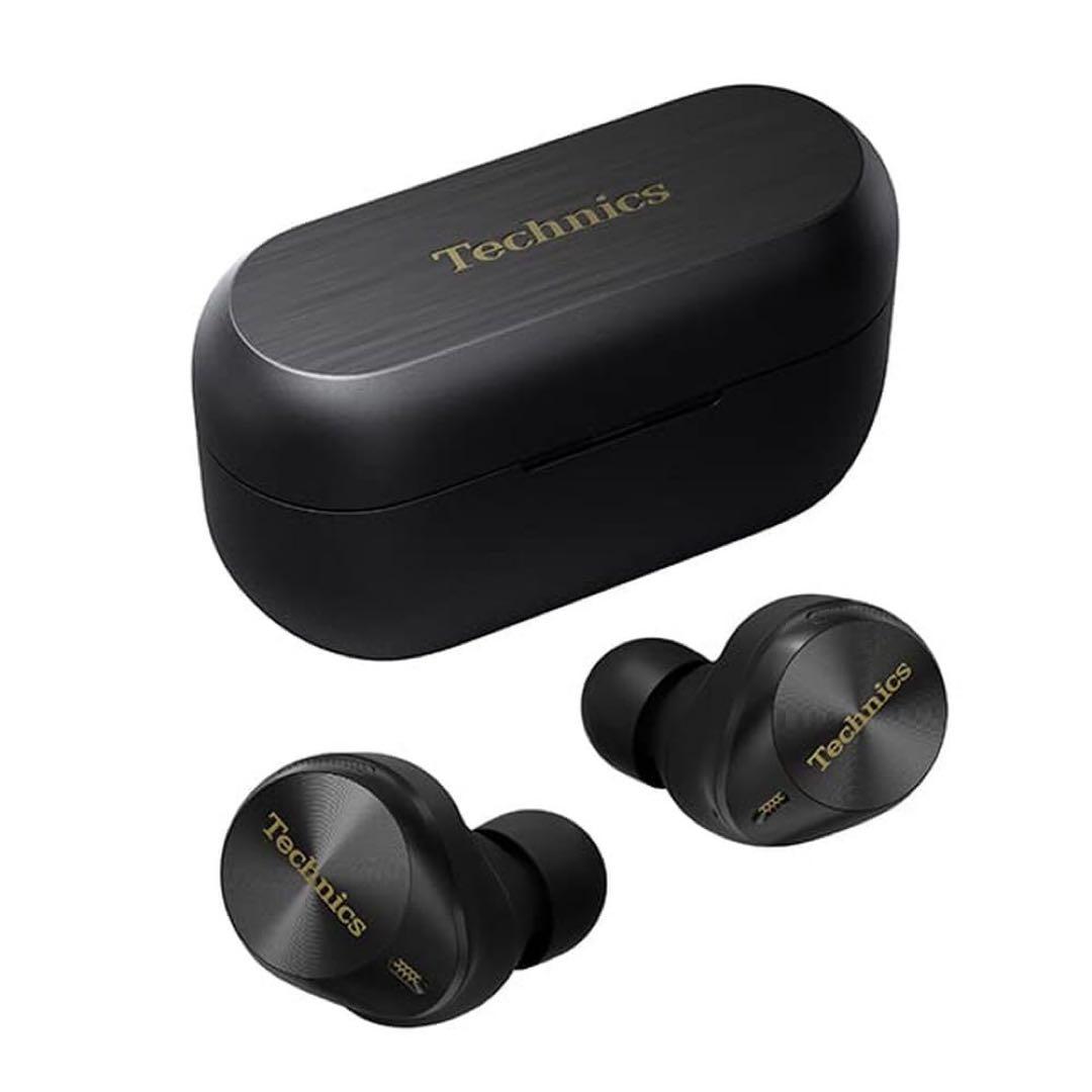 美品 Technics AZ80 ワイヤレスイヤホン ブラック