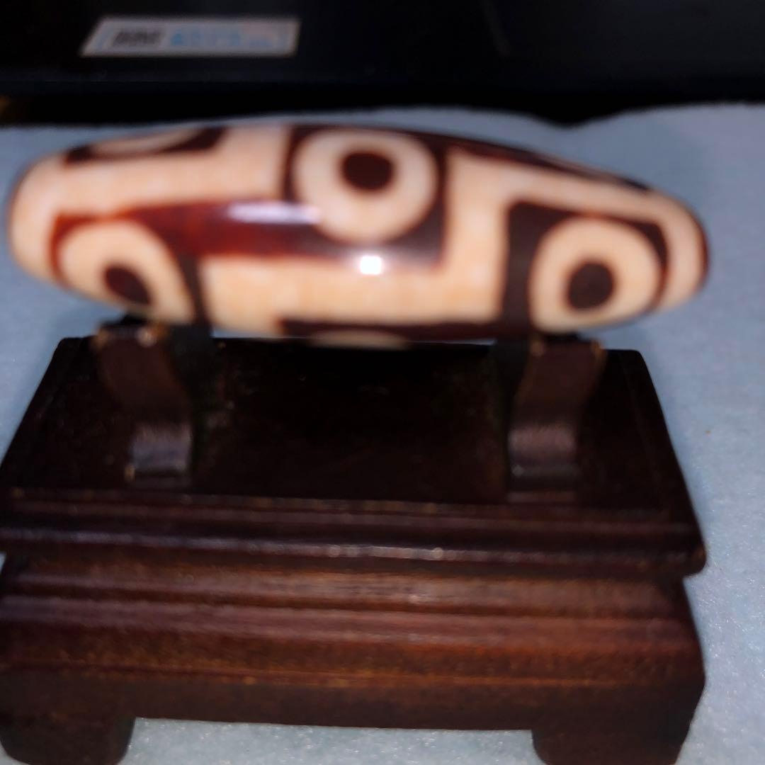 超激レア‼︎ 赤龍紋　平型九眼天珠