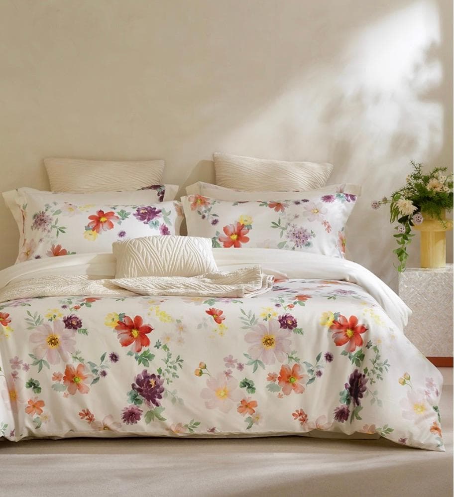 オーダーメイド エジプト超長綿 600TC カラフル ベッドシーツ ４点セット