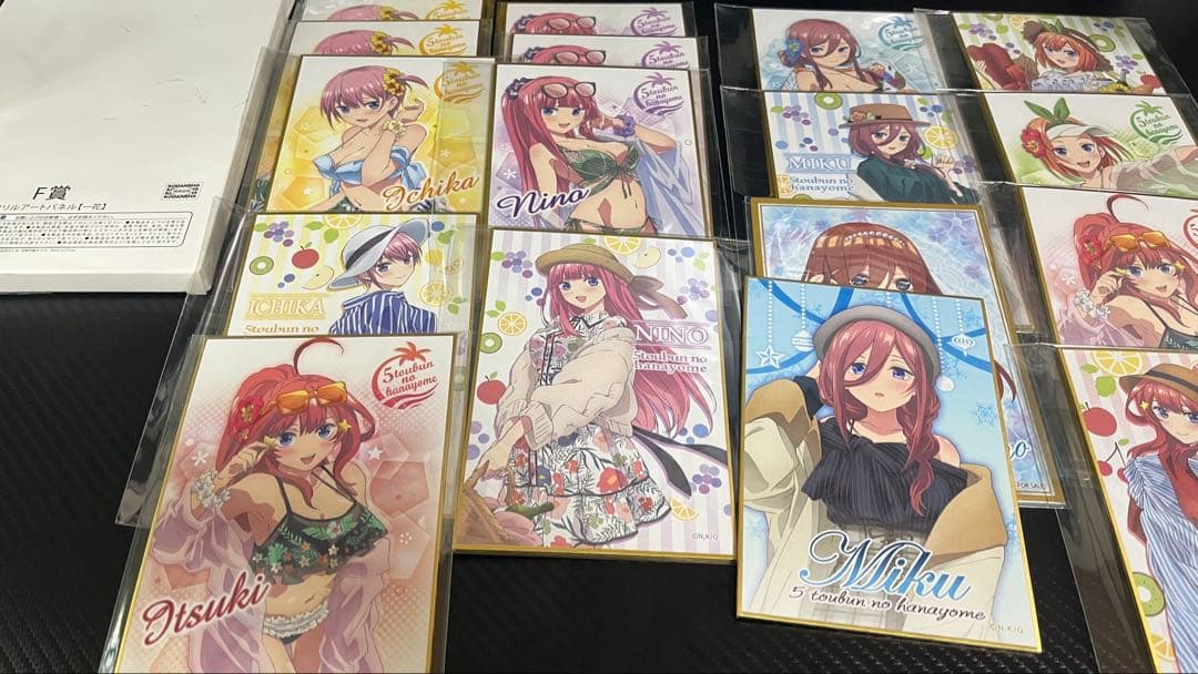 五等分の花嫁まとめ売り 中野三玖 90点以上