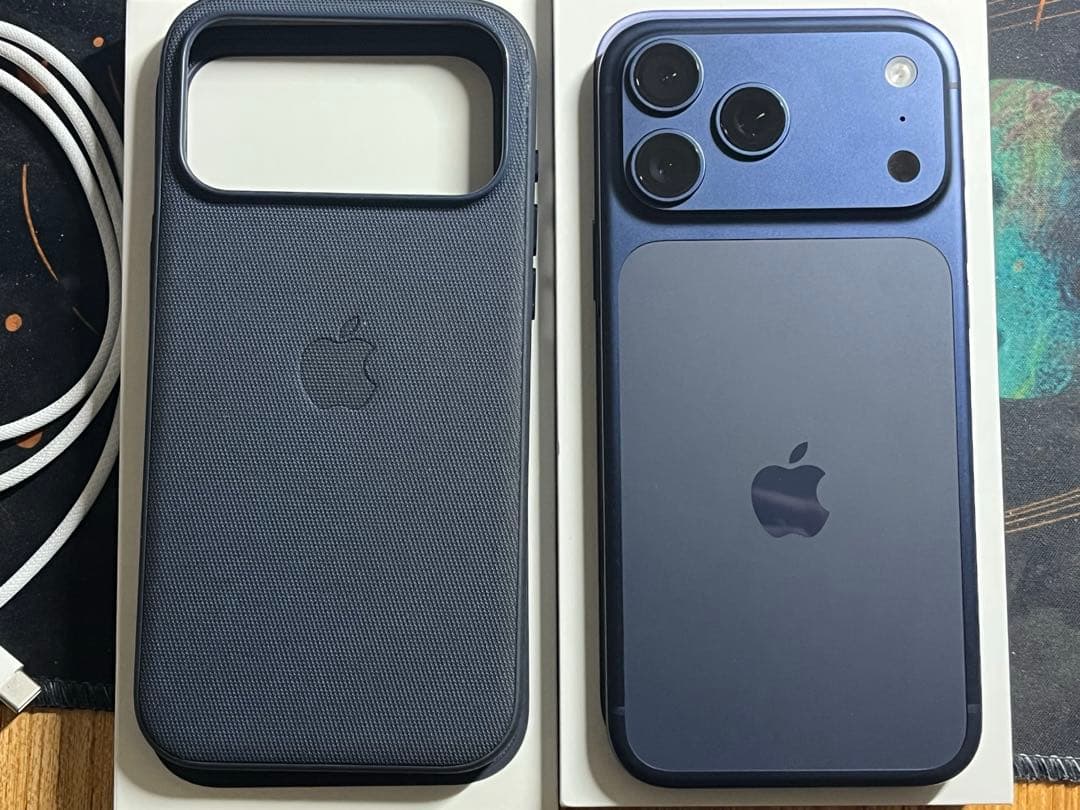 iPhone17ProMax 2TB SIMフリー 純正ケース付
