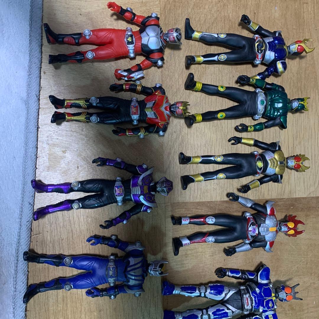 仮面ライダー　ソフビ　102体 レア商品多数　昭和、平成
