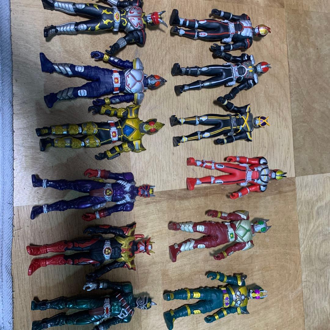 仮面ライダー　ソフビ　102体 レア商品多数　昭和、平成