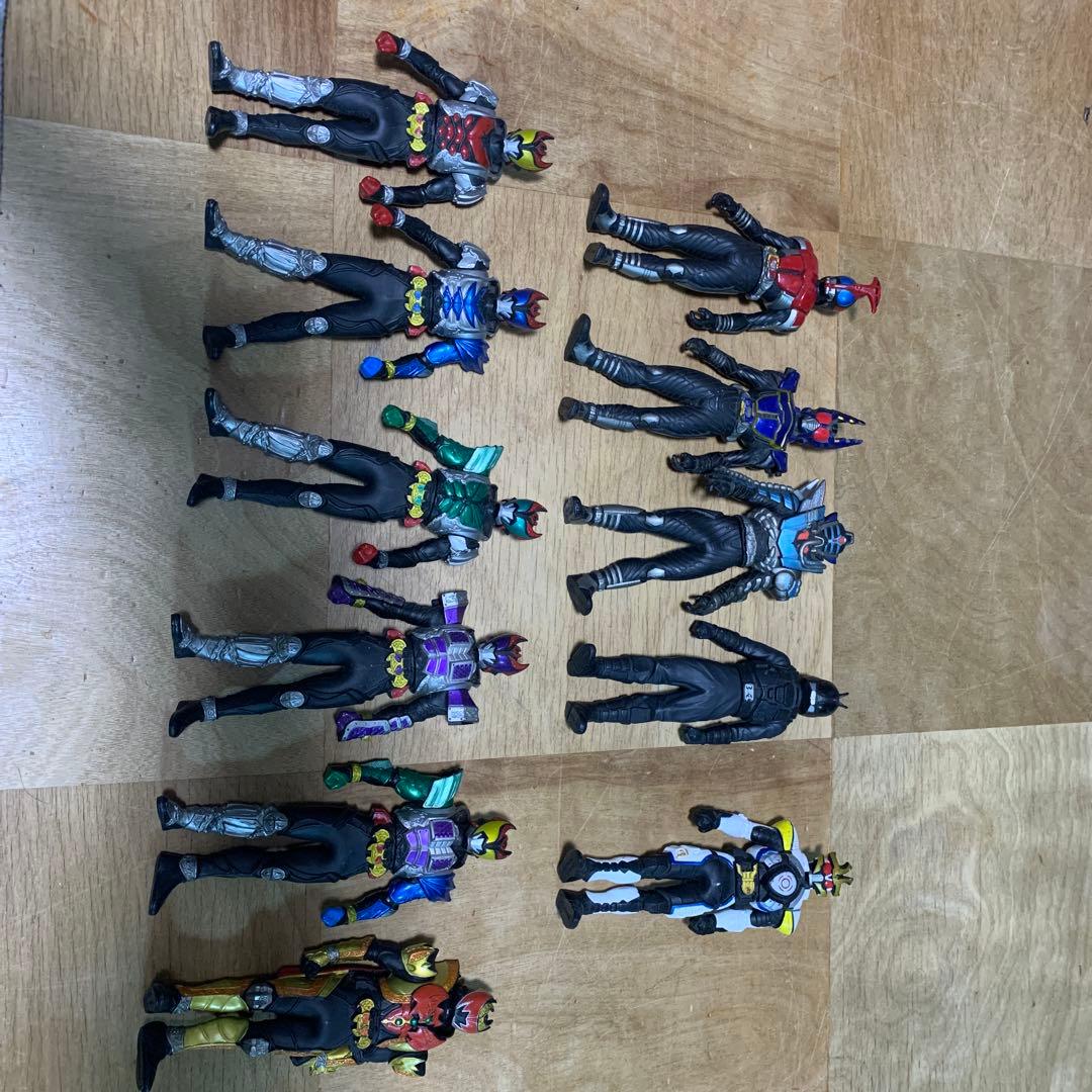 仮面ライダー　ソフビ　102体 レア商品多数　昭和、平成