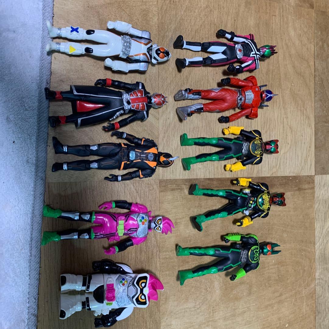 仮面ライダー　ソフビ　102体 レア商品多数　昭和、平成