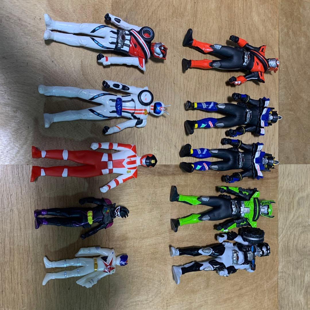 仮面ライダー　ソフビ　102体 レア商品多数　昭和、平成