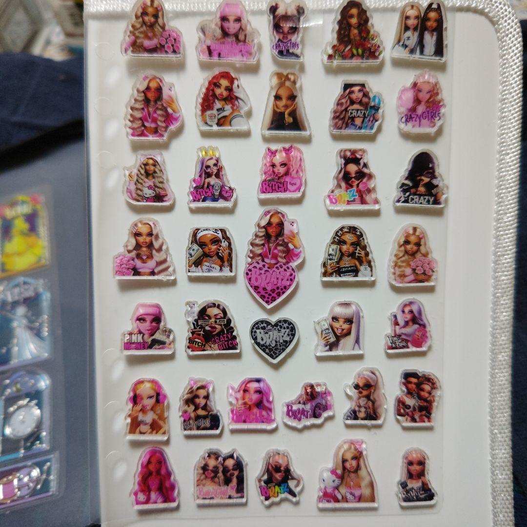 シール帳A5完成品11P!当時20000円相当！最近の正規品シール多数!