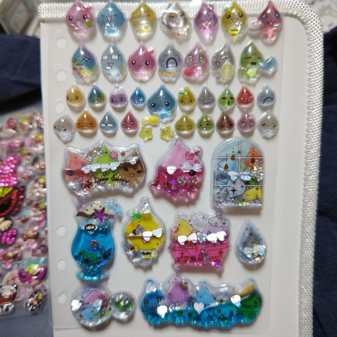 シール帳A5完成品11P!当時20000円相当！最近の正規品シール多数!