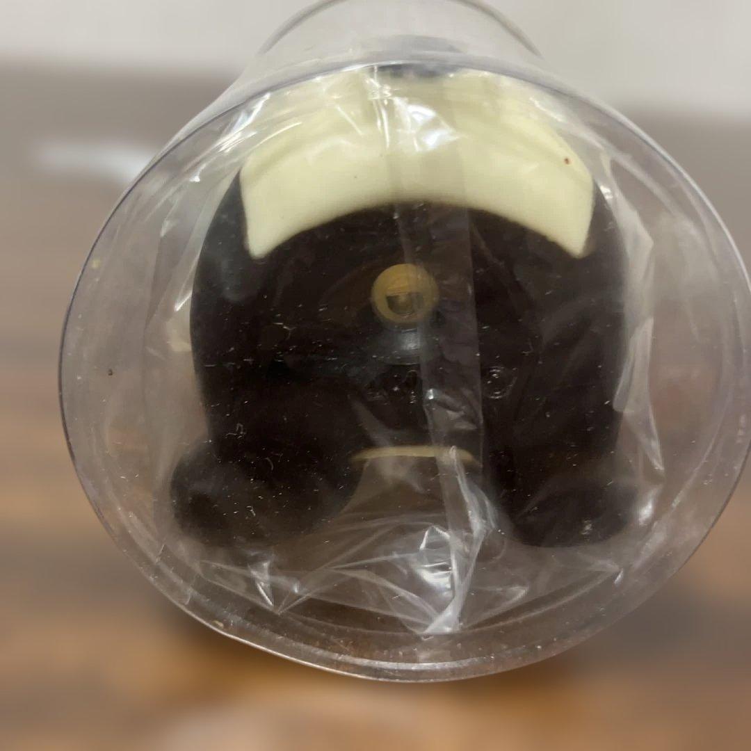 新品 パトラ　タレ目 パンダ　ソフビペンダント人形　昭和レトロ　当時物