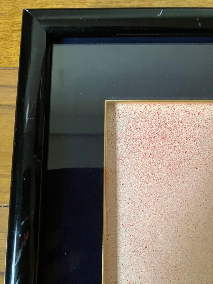 【日本の伝統工芸品 】押絵 立体美人画 額装（紫の着物）芸妓 和風飾り