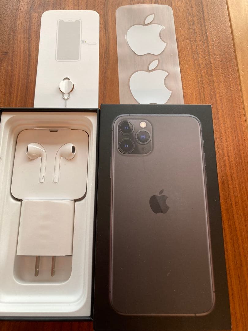 ※ジャンク品　iPhone 11 Pro 512GB 元箱あり 画面ひび　水没品