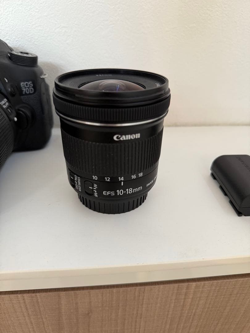 Canon EOS 70D デジタル一眼レフ　レンズ3本セット