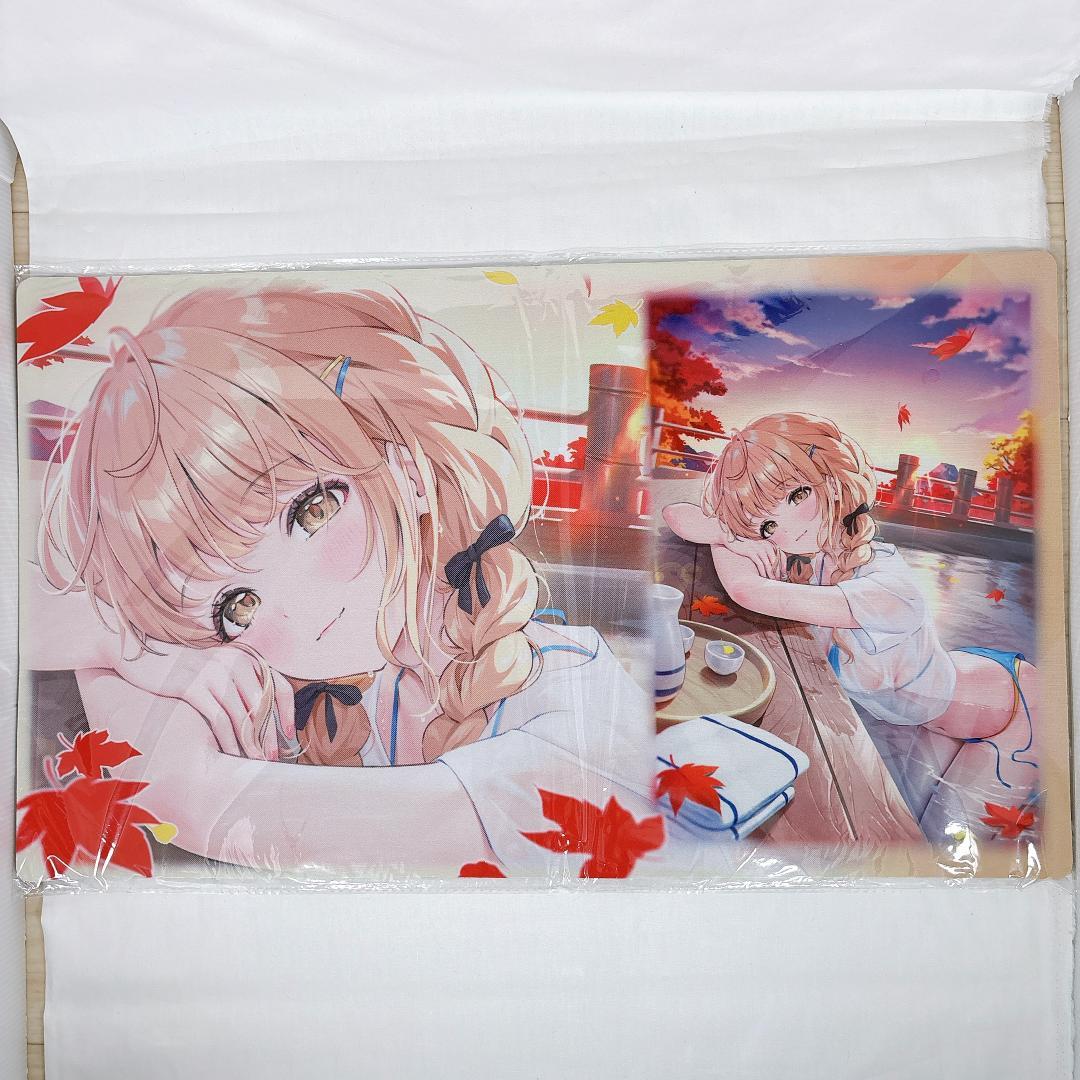 学園アイドルマスター 藤田ことね 温泉 スリーブ プレイマット セット shir